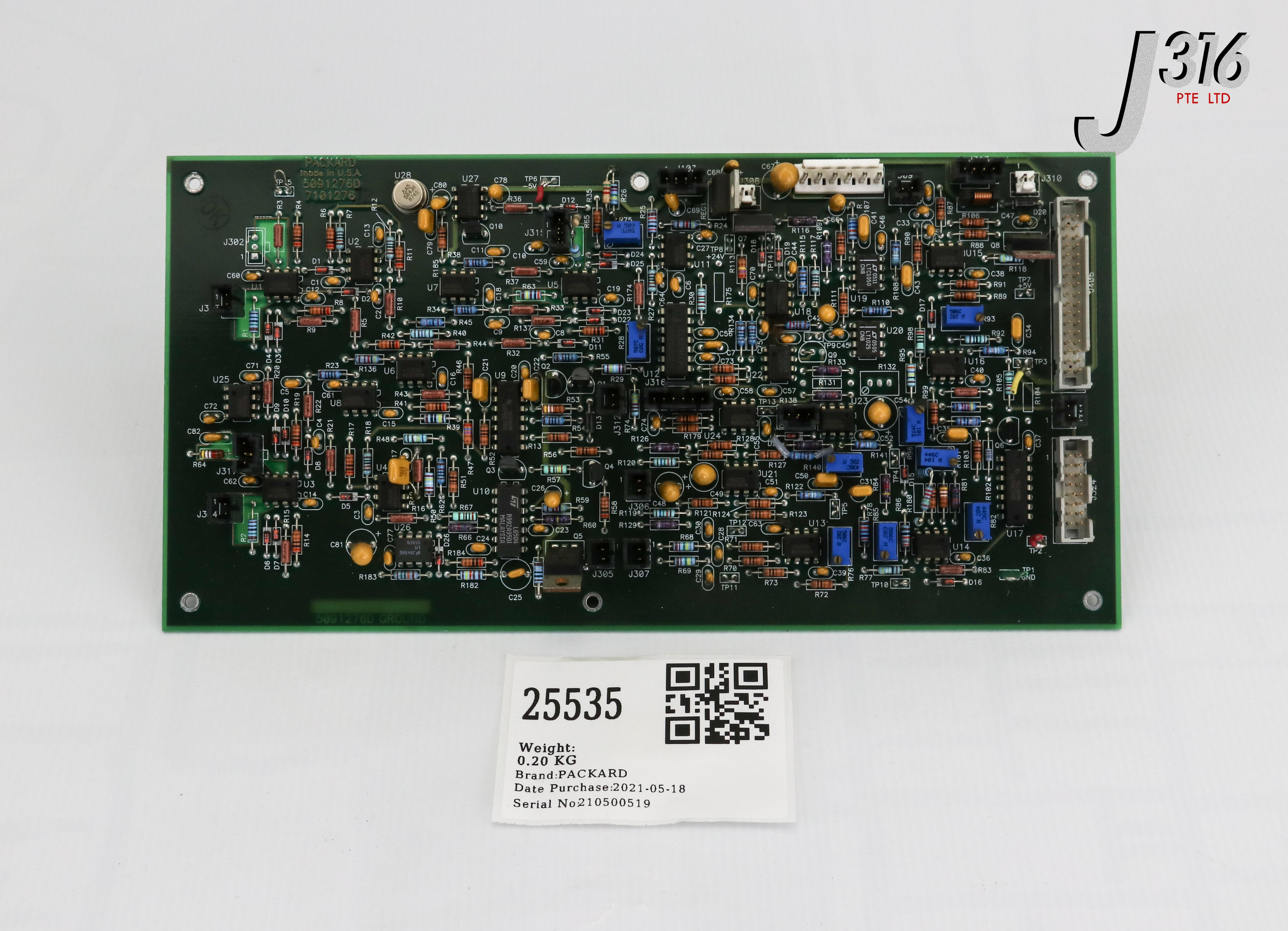 25535 PACKARD PCB ASSY, 7101276 5091276D | eBay